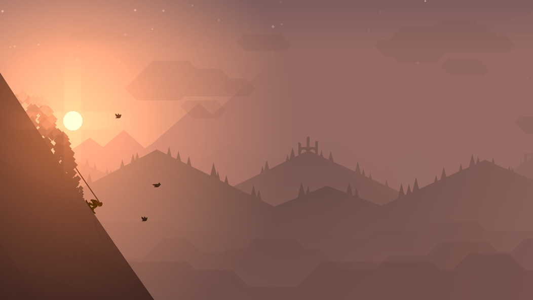 Alto's Adventure scene for Clean Landings Beat Bigger Tricks